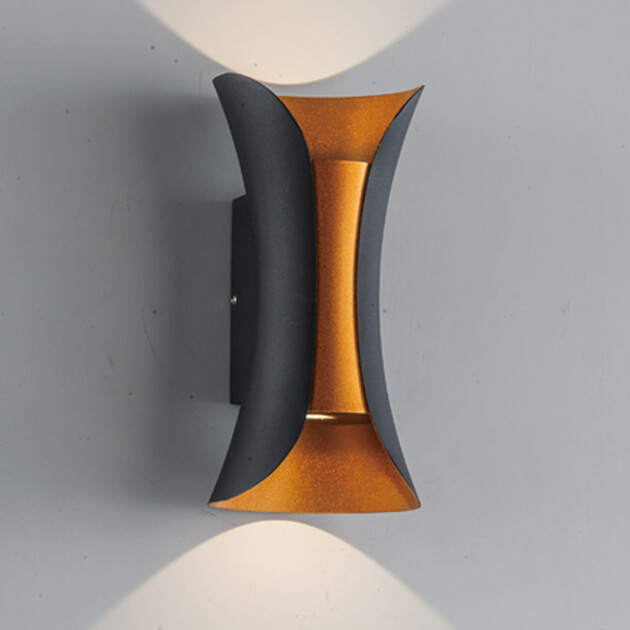 夜色迷人壁燈-黑色