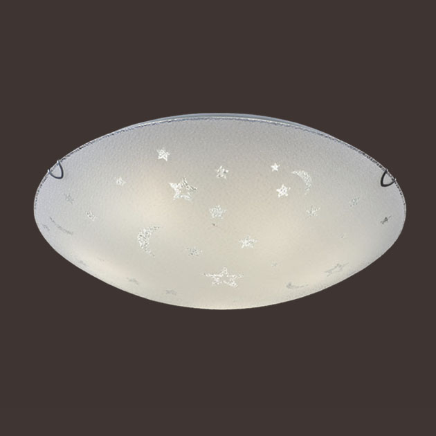 星願玻璃吸頂燈-3燈