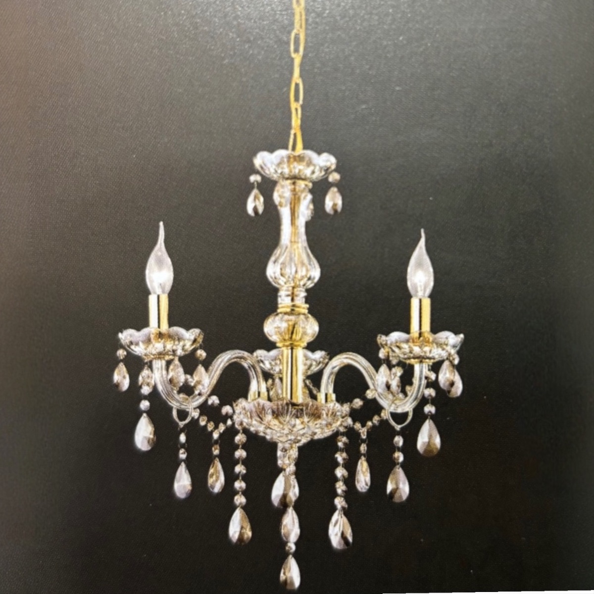 伊利水晶燈-3燈